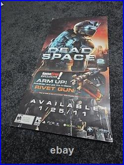 Dead Space 2 Gamestop Poster Store Display Rare