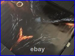 Diablo Promo Display Vinyl Banner LARGE 3'x6' Store Display Grommet Banner RARE