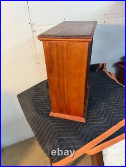 Diamond Dyes Display Cabinet Store Display Antique Wells The Baby Cherry Rare