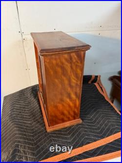 Diamond Dyes Display Cabinet Store Display Antique Wells The Baby Cherry Rare