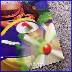 Diddy Kong Racing RARE Nintendo Promotional Poster Panel Store Display 1997