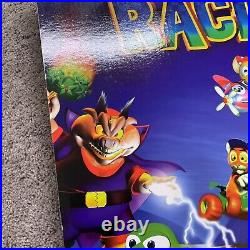 Diddy Kong Racing RARE Nintendo Promotional Poster Panel Store Display 1997