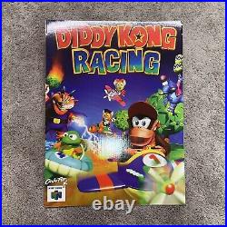 Diddy Kong Racing RARE Nintendo Promotional Poster Panel Store Display 1997