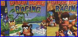 Diddy Kong Racing RARE Nintendo Promotional Poster Panel Store Display 1997