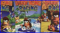 Diddy Kong Racing RARE Nintendo Promotional Poster Panel Store Display 1997