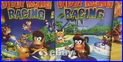 Diddy Kong Racing RARE Nintendo Promotional Poster Panel Store Display 1997