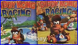 Diddy Kong Racing RARE Nintendo Promotional Poster Panel Store Display 1997