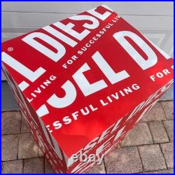 Diesel Clothing Store Display Pedestal Promo Box AOP RARE