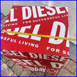 Diesel Clothing Store Display Pedestal Promo Box AOP RARE