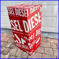 Diesel Clothing Store Display Pedestal Promo Box AOP RARE