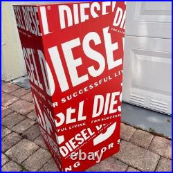 Diesel Clothing Store Display Pedestal Promo Box AOP RARE