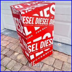Diesel Clothing Store Display Pedestal Promo Box AOP RARE