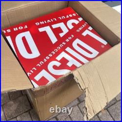 Diesel Clothing Store Display Pedestal Promo Box AOP RARE