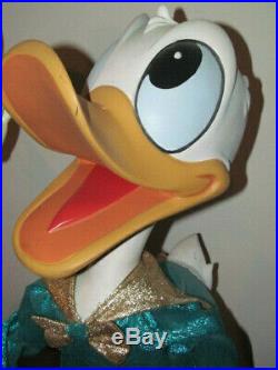 Disney Display Donald Duck Figure 1988 Big Fig Movable Prop Rare Window Store