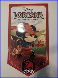 Disney Lorcana TCG Store Display Mickey Mouse Brave Little Tailor RARE