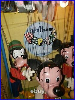 Disney Pelham Puppets Store Display. Very Rare If Any Exist. Free Ship