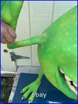 Disney/Pixar Monsters Inc Mike and Sully (head only) life sized display rare