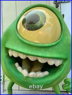 Disney/Pixar Monsters Inc Mike and Sully (head only) life sized display rare