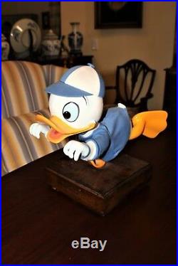 Disney Store Display Figure Donald Duck's Nephew Dewey Very Rare
