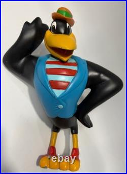 Disney Vintage 1995 Dandy Crow Jim Dumbo Store Display Statue Rare