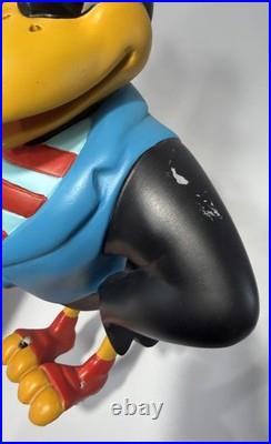 Disney Vintage 1995 Dandy Crow Jim Dumbo Store Display Statue Rare