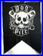 Dogpile Clothing Store Display Banner Skull Bones Punk Logo Rare 2000s Promo