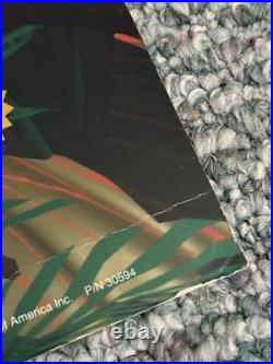 Donkey Kong Country Store Display Sign Promo Super Nintendo RARE 1994 Licensed