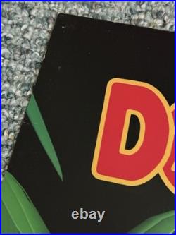 Donkey Kong Country Store Display Sign Promo Super Nintendo RARE 1994 Licensed