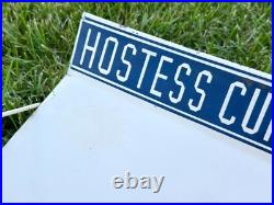 EARLY Vintage HOSTESS CUP CAKES Metal Store Display Rack Stand Advertising RARE