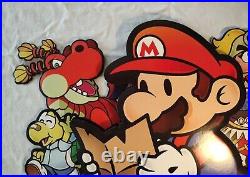 EXTREMELY RARE Paper Mario 1000 Year Door ORIGINAL Promo Store Display Nintendo