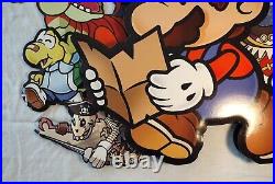 EXTREMELY RARE Paper Mario 1000 Year Door ORIGINAL Promo Store Display Nintendo