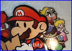 EXTREMELY RARE Paper Mario 1000 Year Door ORIGINAL Promo Store Display Nintendo