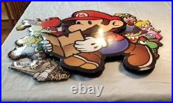 EXTREMELY RARE Paper Mario 1000 Year Door ORIGINAL Promo Store Display Nintendo