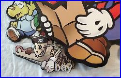 EXTREMELY RARE Paper Mario 1000 Year Door ORIGINAL Promo Store Display Nintendo