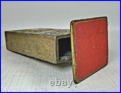 EXTREMELY RARE advertising Cracker Jack Box metal sign store display original