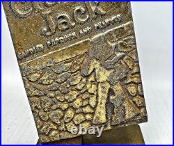 EXTREMELY RARE advertising Cracker Jack Box metal sign store display original