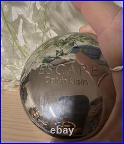 Escape Calvin Klein Vintage Factice Huge Store Display Perfume Bottle Rare L2