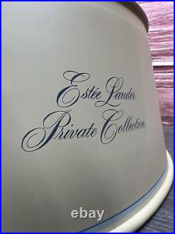 Estee Lauder Private Collection Store Display Metal Lamp Shade 14 RARE