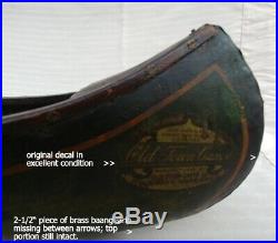 Ex. Rare 1926 Old Town 48 display (salesman) sample canoe