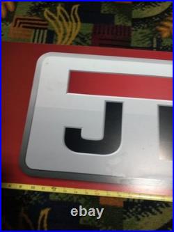 Extremely Rare Jet Tools Advertising Sign 49x16 Vintage Hardware Store Display