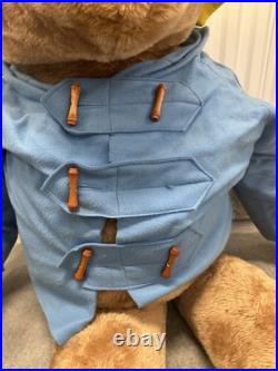 Extremely Rare Large Jumbo 5'6 1970's Paddington Bear Store Display antique vtg