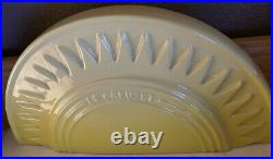 Extremely Rare Le Creuset Store Display Sunshine Soleil Yellow Sun Merchandiser