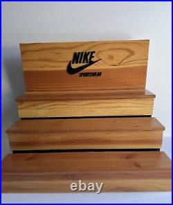 Extremely Rare Wood Collapsible Nike Shoe Display 1of 1