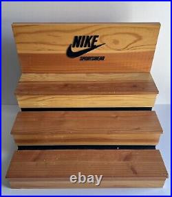 Extremely Rare Wood Collapsible Nike Shoe Display 1of 1