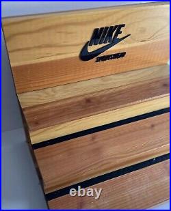 Extremely Rare Wood Collapsible Nike Shoe Display 1of 1