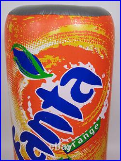 Fanta Orange Soda Can Inflatable Promotional Store Display 2001 Rare Vintage