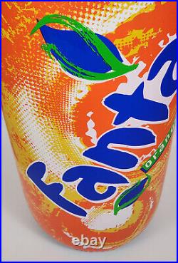 Fanta Orange Soda Can Inflatable Promotional Store Display 2001 Rare Vintage