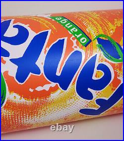 Fanta Orange Soda Can Inflatable Promotional Store Display 2001 Rare Vintage