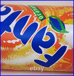 Fanta Orange Soda Can Inflatable Promotional Store Display 2001 Rare Vintage