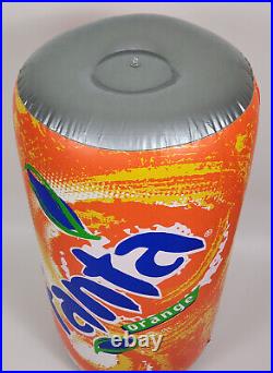 Fanta Orange Soda Can Inflatable Promotional Store Display 2001 Rare Vintage